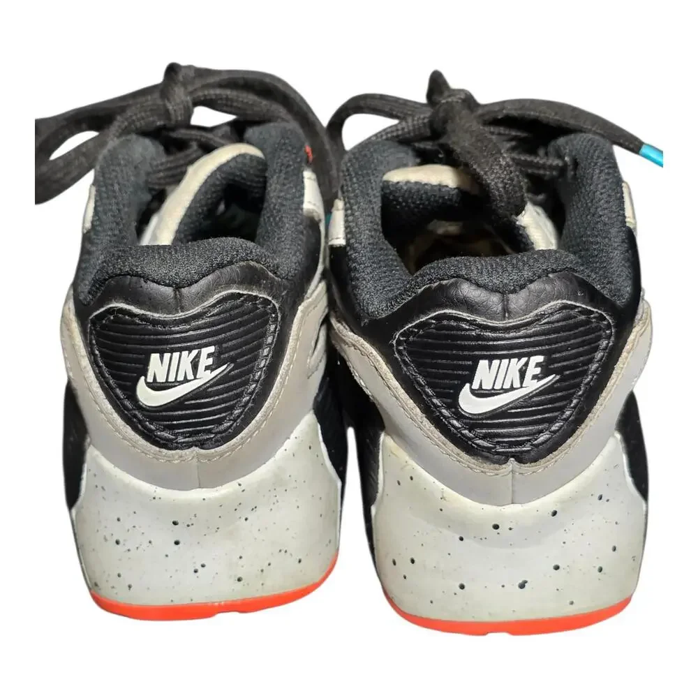 Nike Air Max 90 Kids‎ 7C Black White Infrared Sneakers Toddler Shoes